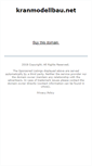 Mobile Screenshot of kranmodellbau.net